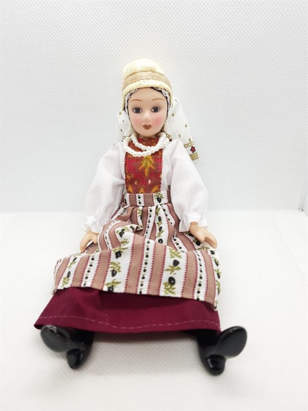 Folk doll porcelain №3